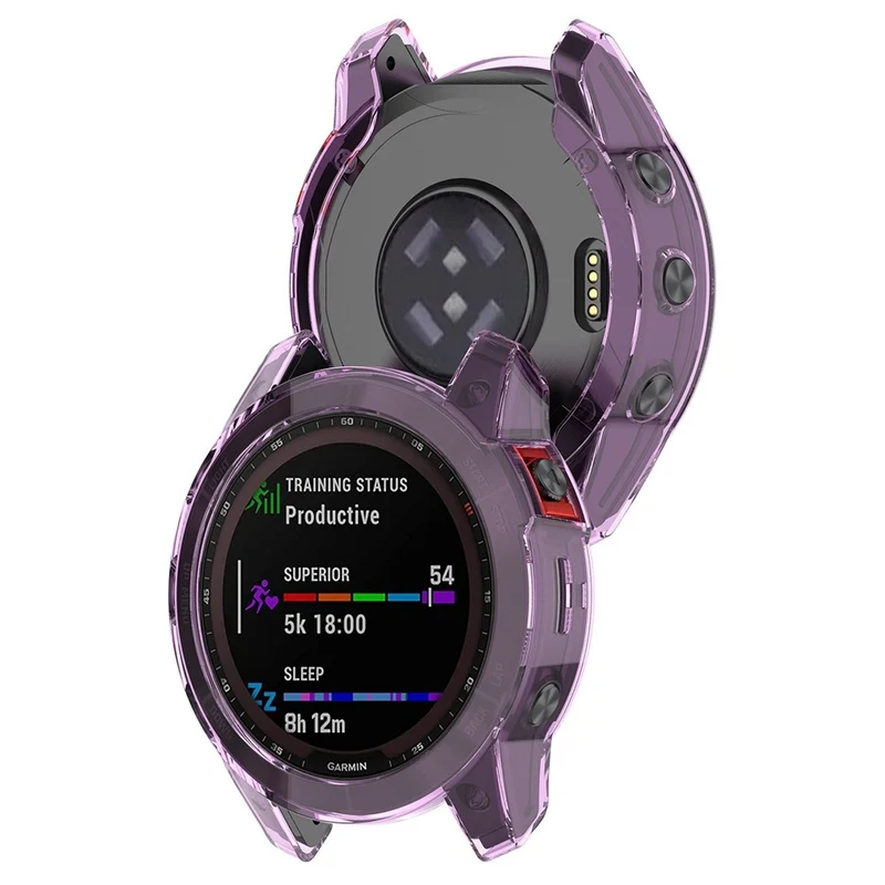 Garmin Fenix 7 Transparent Silikon / TPU Bumper