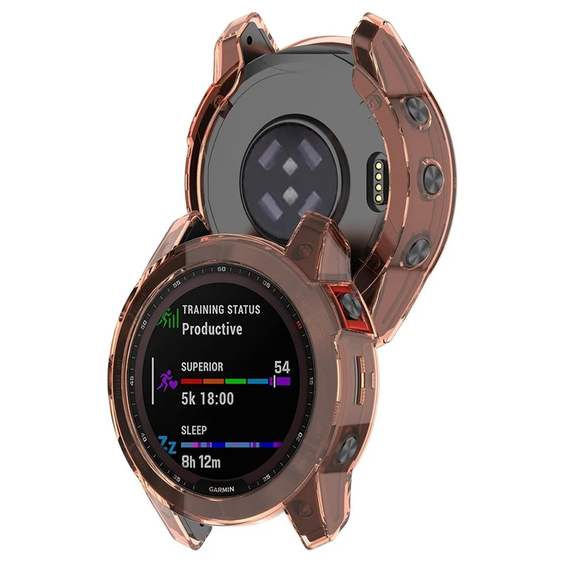 Garmin Fenix 7S Transparent Silikon / TPU Bumper