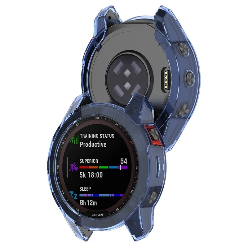 Garmin Fenix 7S Transparent Silikon / TPU Bumper
