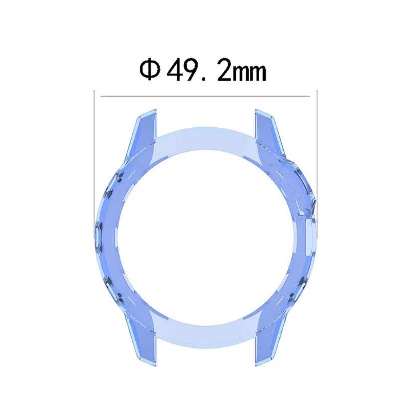 Garmin Fenix 6 / Garmin Fenix 6 Pro Transparent Silikon / TPU Universell Bumper