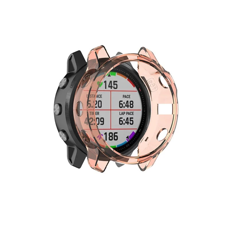 Garmin Fenix 6S / Garmin Fenix 6S Pro Transparent Silikon / TPU Universell Bumper