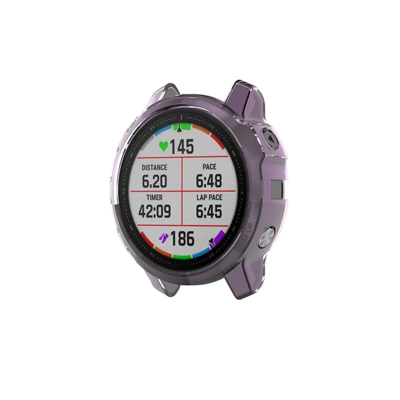 Garmin Fenix 6S / Garmin Fenix 6S Pro Transparent Silikon / TPU Universell Bumper