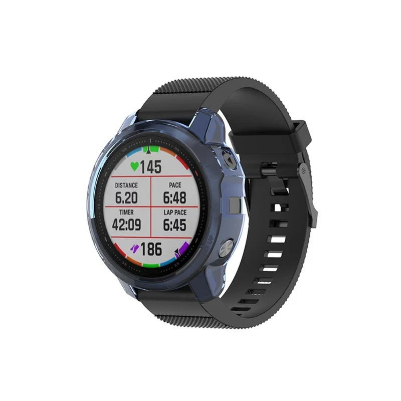 Garmin Fenix 6S / Garmin Fenix 6S Pro Transparent Silikon / TPU Universell Bumper