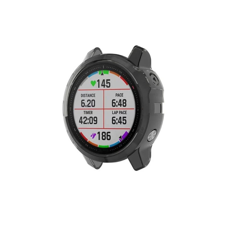 Garmin Fenix 6S / Garmin Fenix 6S Pro Transparent Silikon / TPU Universell Bumper