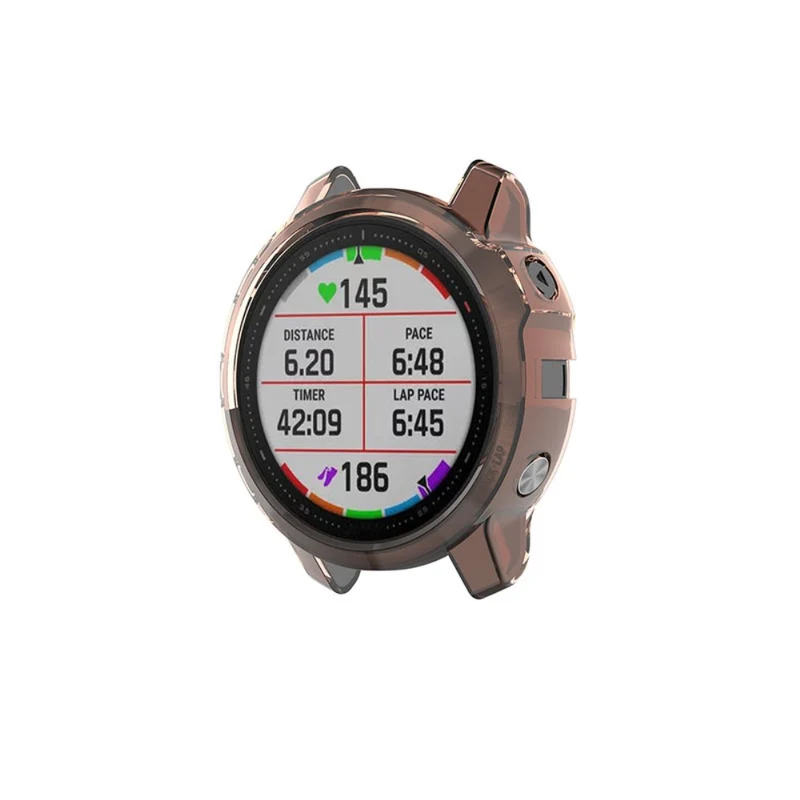 Garmin Fenix 6S / Garmin Fenix 6S Pro Transparent Silikon / TPU Universell Bumper