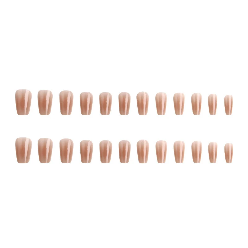 Ombre Stiletto Druck-Nägel