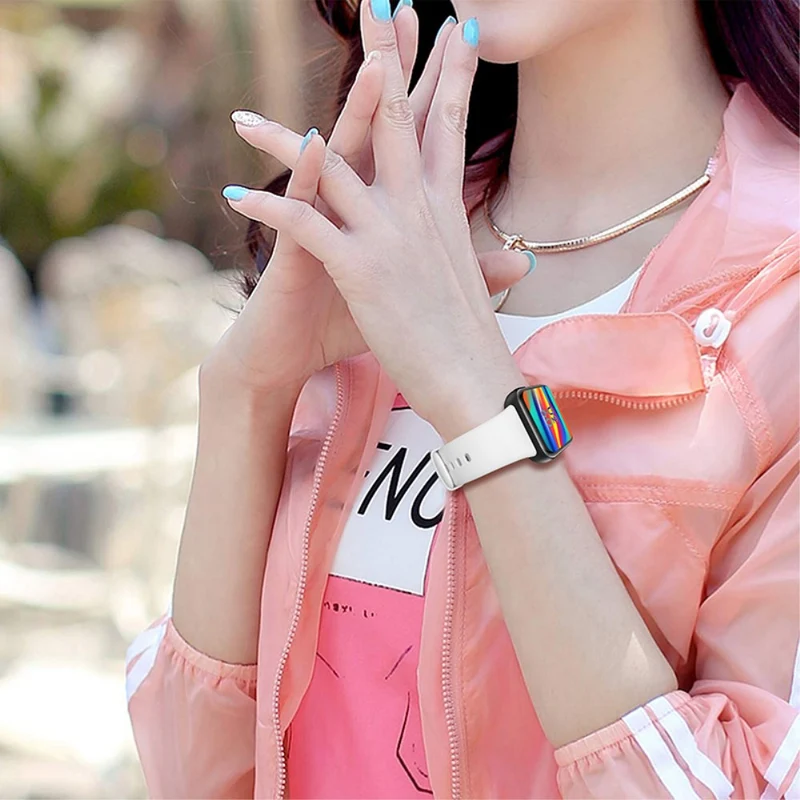 Elegant Oppo Watch 3 Silikon / TPU armband