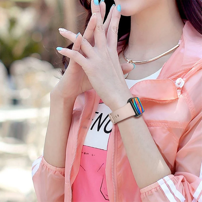 Elegant Oppo Watch 3 Silikon / TPU armband