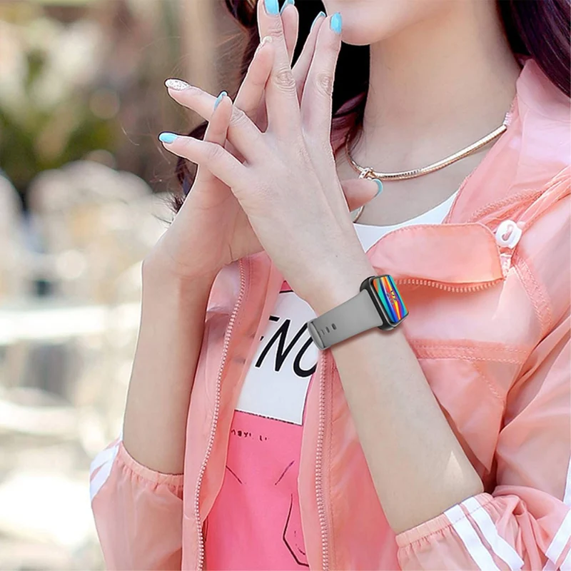 Elegant Oppo Watch 3 Silikon / TPU armband