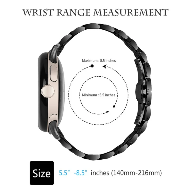 Bemerkenswert komfortabel Google Pixel Watch Metall armband