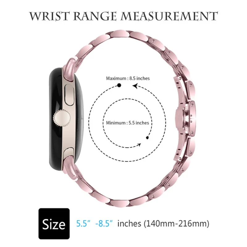 Bemerkenswert komfortabel Google Pixel Watch Metall armband