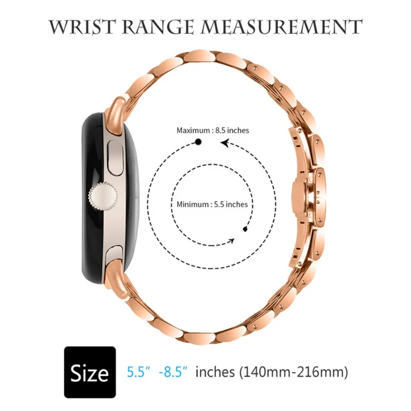 Bemerkenswert komfortabel Google Pixel Watch Metall armband