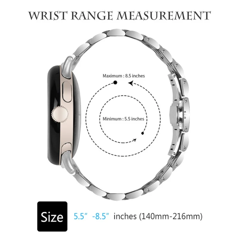Bemerkenswert komfortabel Google Pixel Watch Metall armband