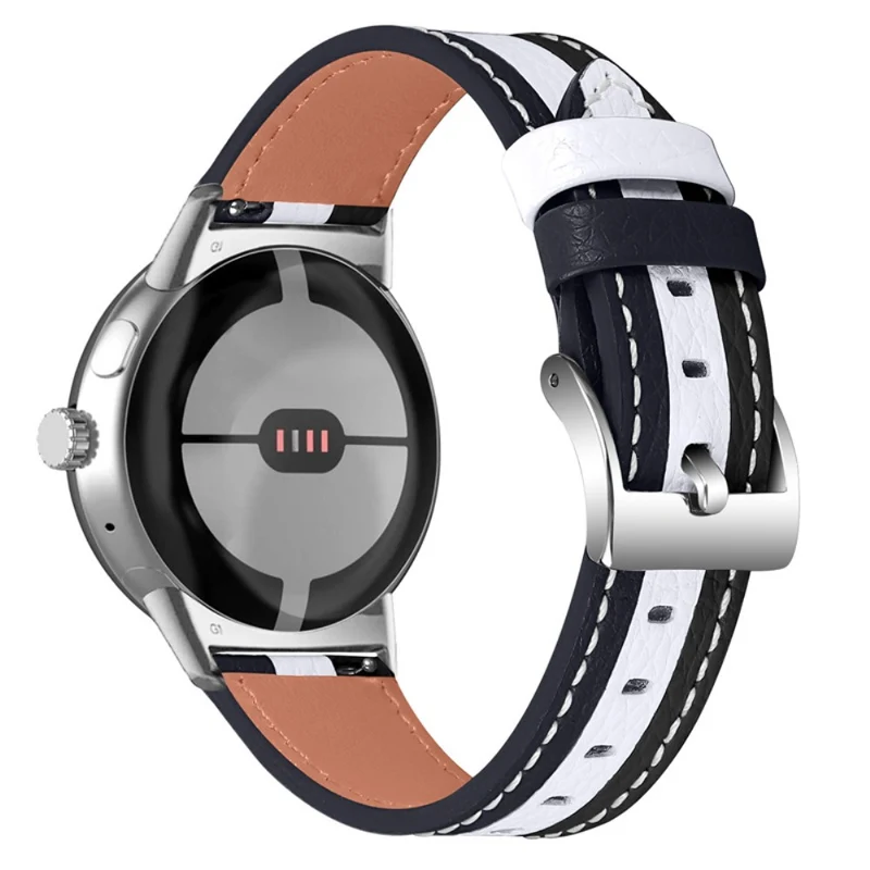 Absolut angenehm Google Pixel Watch Echtes Leder armband