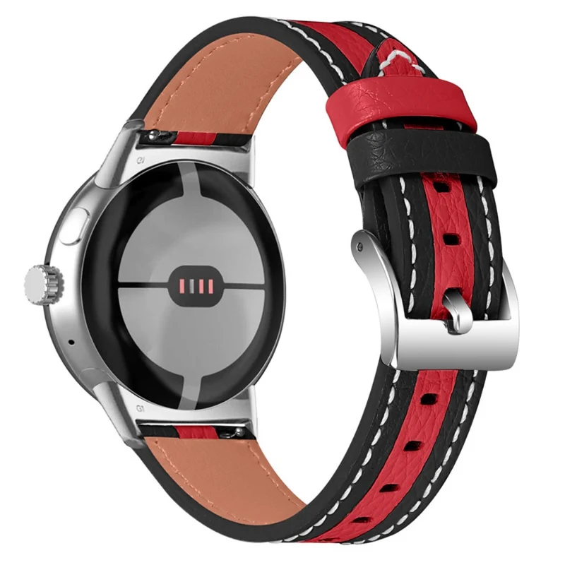 Absolut angenehm Google Pixel Watch Echtes Leder armband