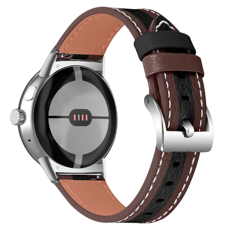 Absolut angenehm Google Pixel Watch Echtes Leder armband