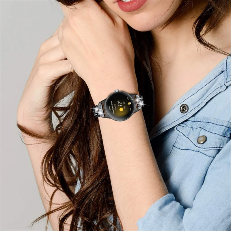 Mega angenehm Google Pixel Watch Metall und Strass armband