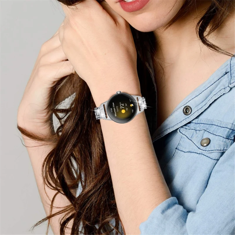 Mega angenehm Google Pixel Watch Metall und Strass armband
