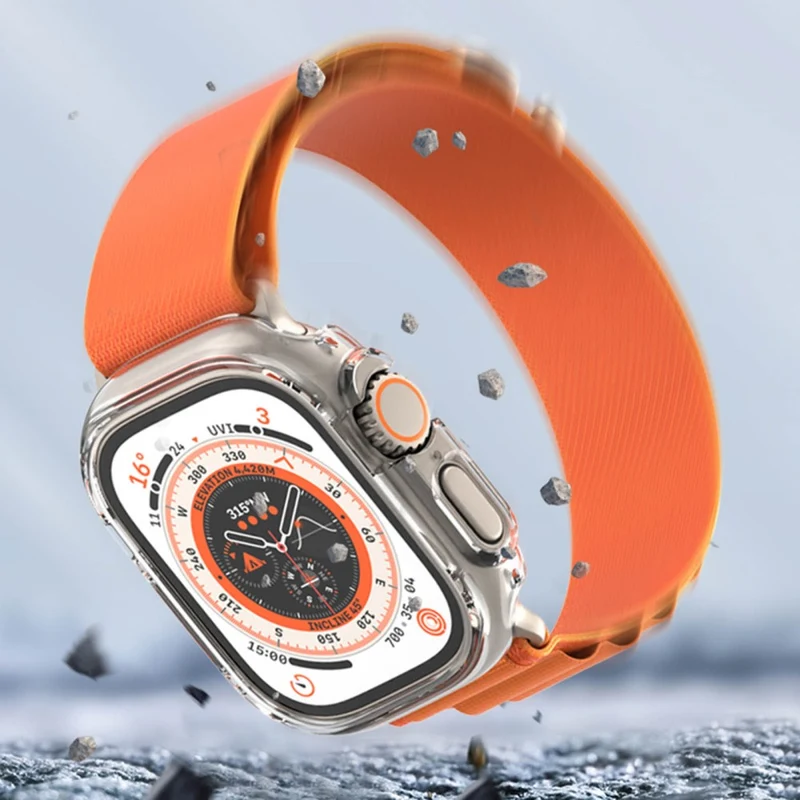 Absolut Modisch Apple Watch Ultra Plastik Hülle
