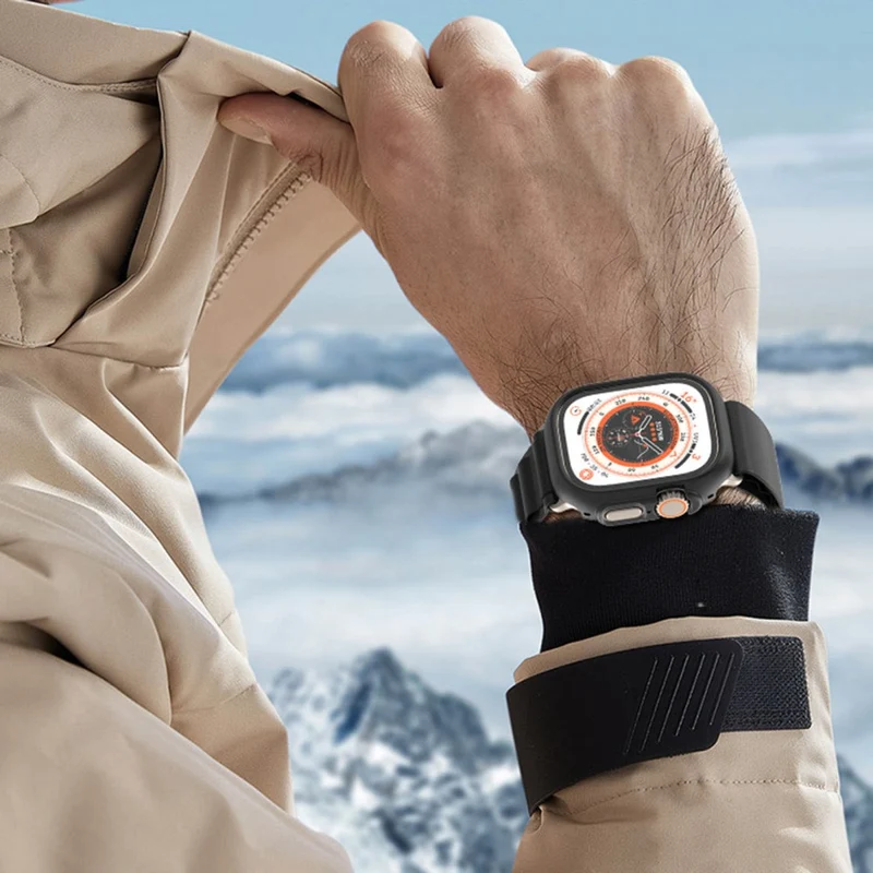 Absolut Modisch Apple Watch Ultra Plastik Hülle