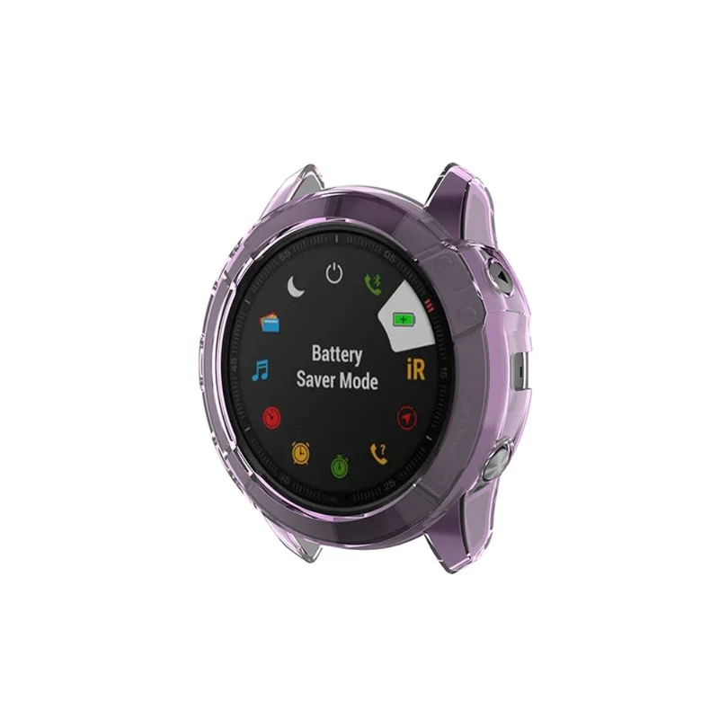 Garmin Fenix 6X / Garmin Fenix 6X Pro Transparent Silikon / TPU Universell Bumper