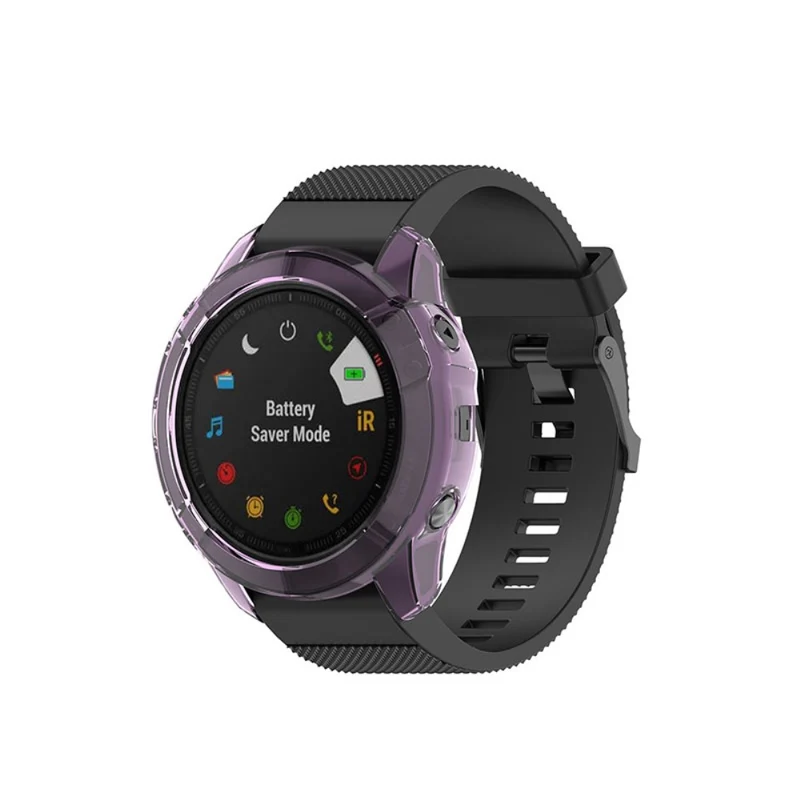 Garmin Fenix 6X / Garmin Fenix 6X Pro Transparent Silikon / TPU Universell Bumper