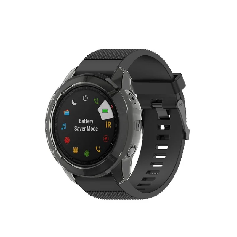 Garmin Fenix 6X / Garmin Fenix 6X Pro Transparent Silikon / TPU Universell Bumper