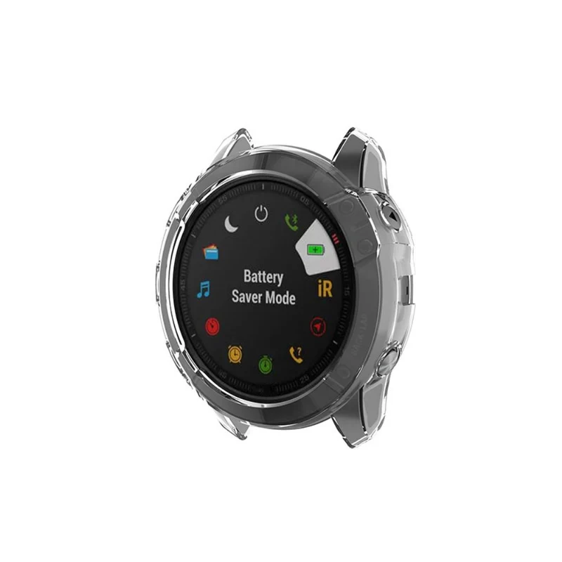 Garmin Fenix 6X / Garmin Fenix 6X Pro Transparent Silikon / TPU Universell Bumper