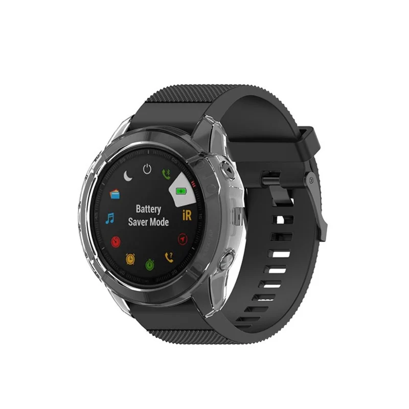 Garmin Fenix 6X / Garmin Fenix 6X Pro Transparent Silikon / TPU Universell Bumper