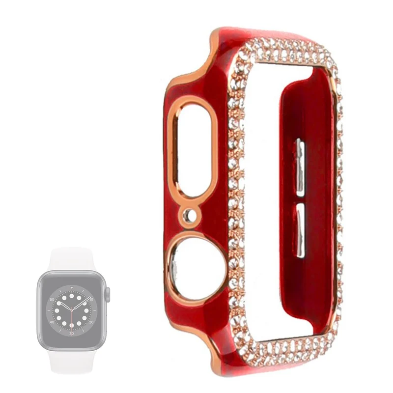 Apple Smartwatch Plastik und Strass Universell Bumper