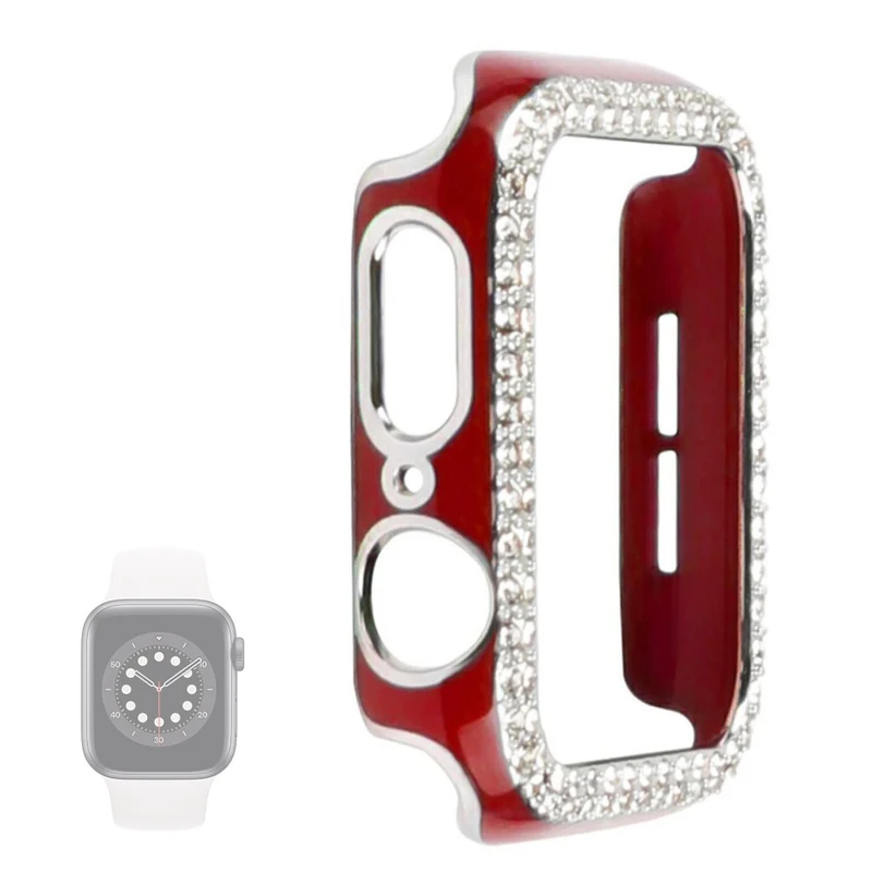 Apple Smartwatch Plastik und Strass Universell Bumper