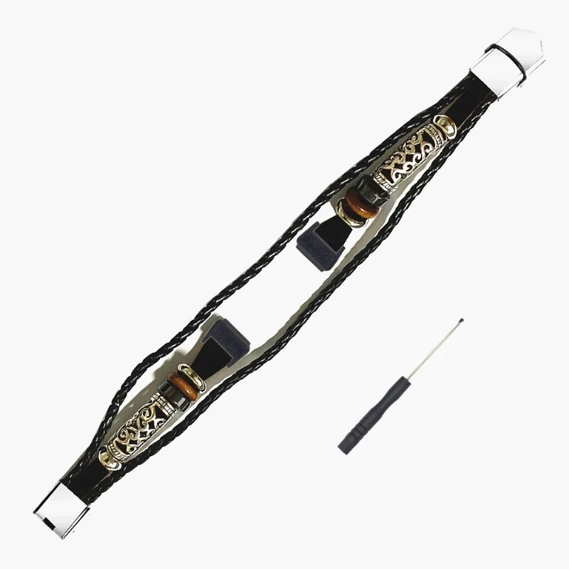 Schön Huawei Band 7 Metall, Plastik und Kunstleder armband