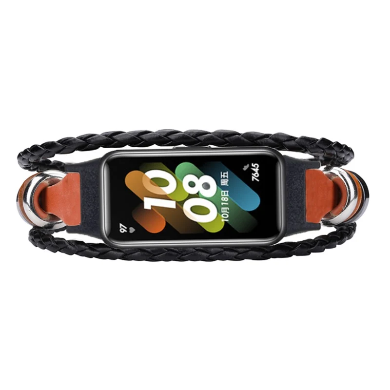 Schön Huawei Band 7 Metall, Plastik und Kunstleder armband