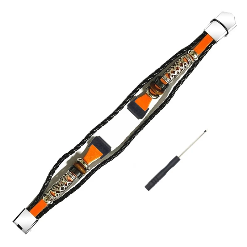 Schön Huawei Band 7 Metall, Plastik und Kunstleder armband