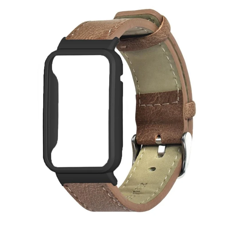 Super bequem Xiaomi Mi Band 7 Pro Echtes Leder armband