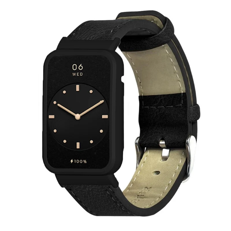 Super bequem Xiaomi Mi Band 7 Pro Echtes Leder armband