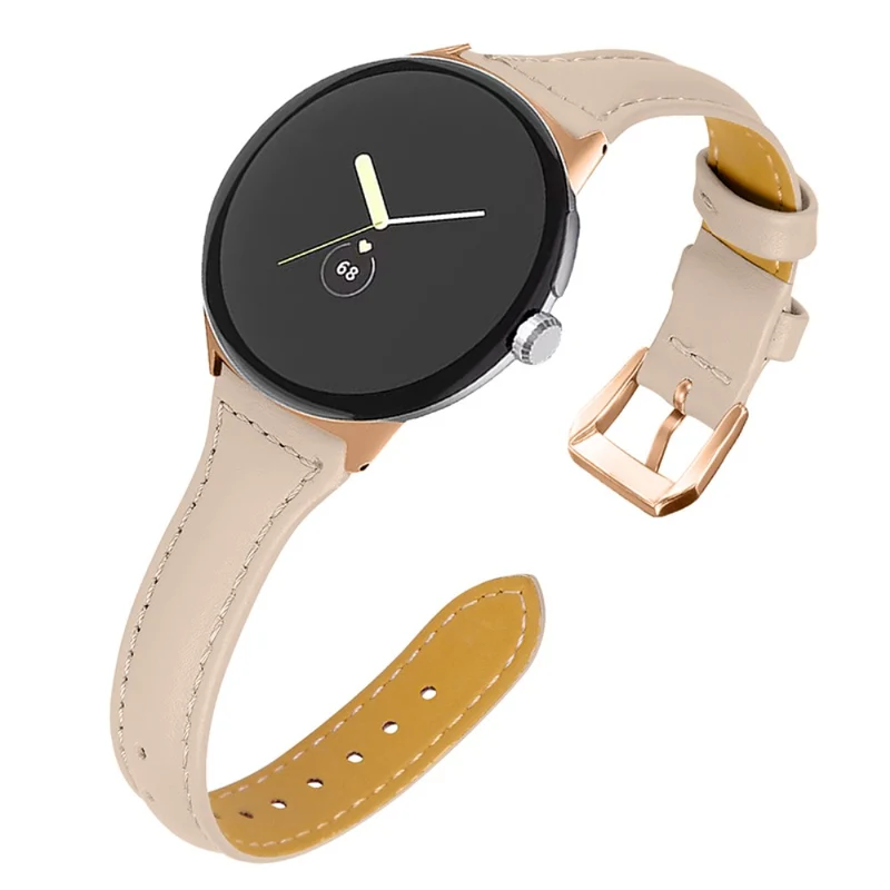 Sehr bequem Google Pixel Watch Echtes Leder armband