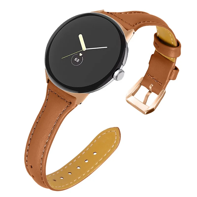 Sehr bequem Google Pixel Watch Echtes Leder armband