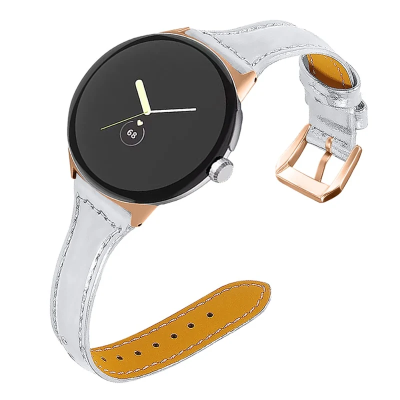 Sehr bequem Google Pixel Watch Echtes Leder armband