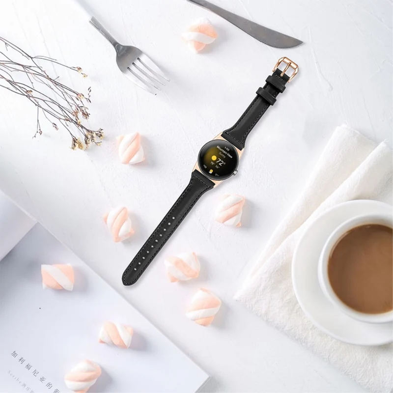 Sehr bequem Google Pixel Watch Echtes Leder armband