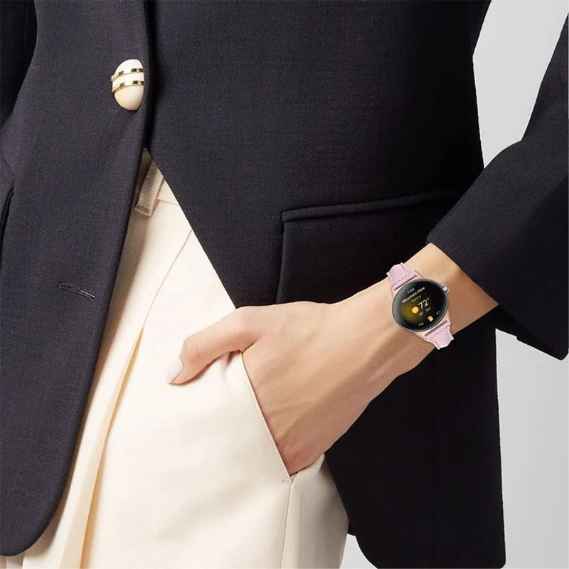 Sehr bequem Google Pixel Watch Echtes Leder armband