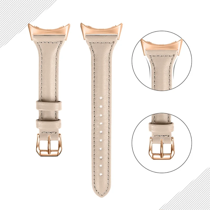 Sehr bequem Google Pixel Watch Echtes Leder armband