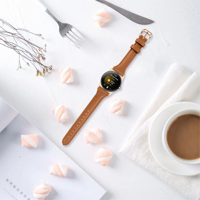 Sehr bequem Google Pixel Watch Echtes Leder armband