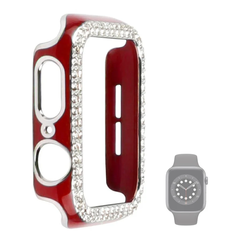 Apple Smartwatch Plastik und Strass Universell Bumper