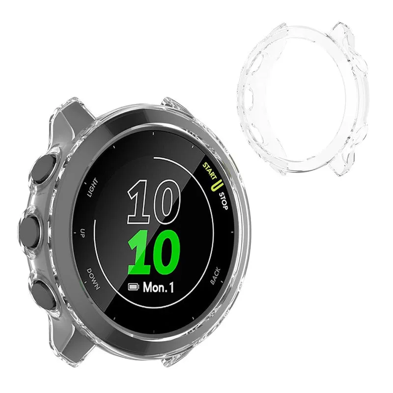 Garmin Forerunner 158 / Garmin Forerunner 55 Transparent Silikon / TPU Universell Bumper