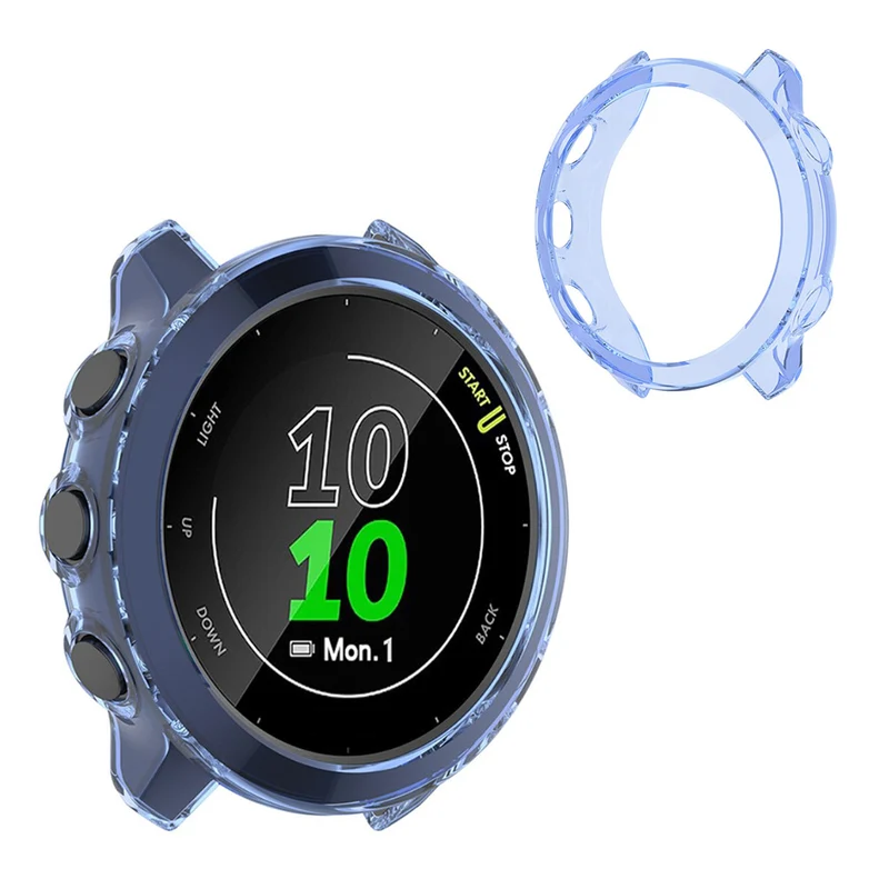 Garmin Forerunner 158 / Garmin Forerunner 55 Transparent Silikon / TPU Universell Bumper