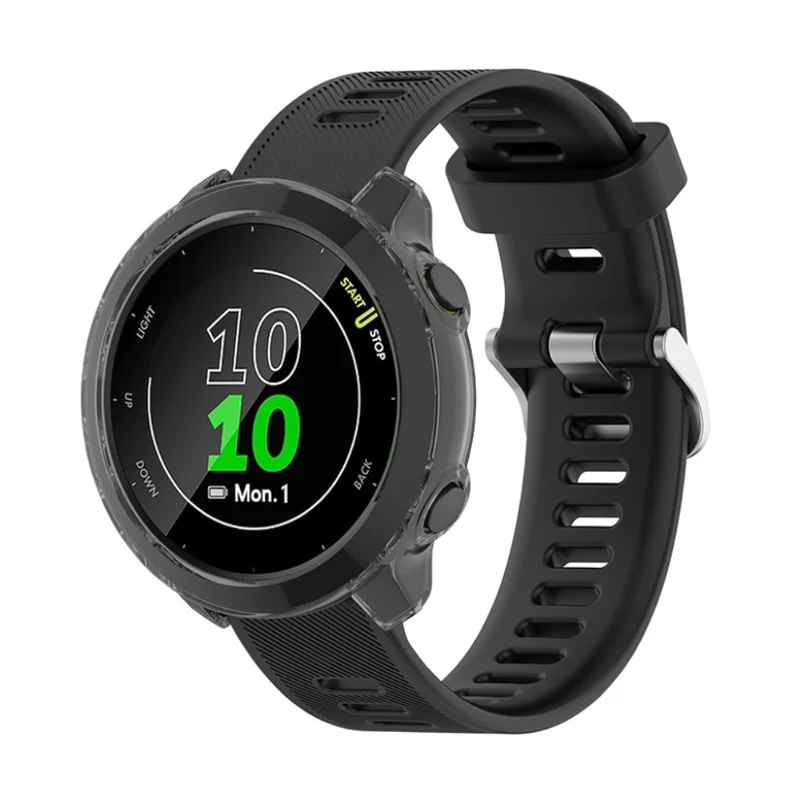 Garmin Forerunner 158 / Garmin Forerunner 55 Transparent Silikon / TPU Universell Bumper
