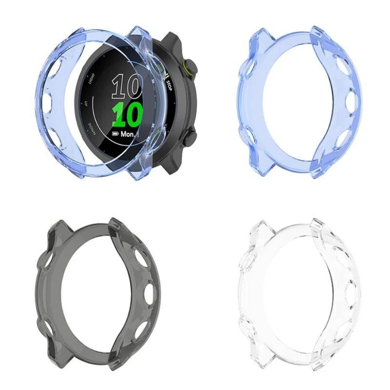 Garmin Forerunner 158 / Garmin Forerunner 55 Transparent Silikon / TPU Universell Bumper