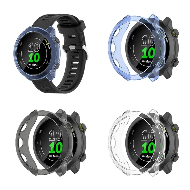 Garmin Forerunner 158 / Garmin Forerunner 55 Transparent Silikon / TPU Universell Bumper
