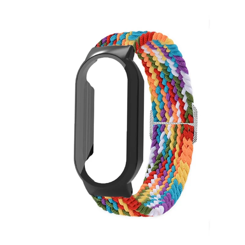 Mega süß Xiaomi Mi Band 7 Textil / Nylon und Glas armband